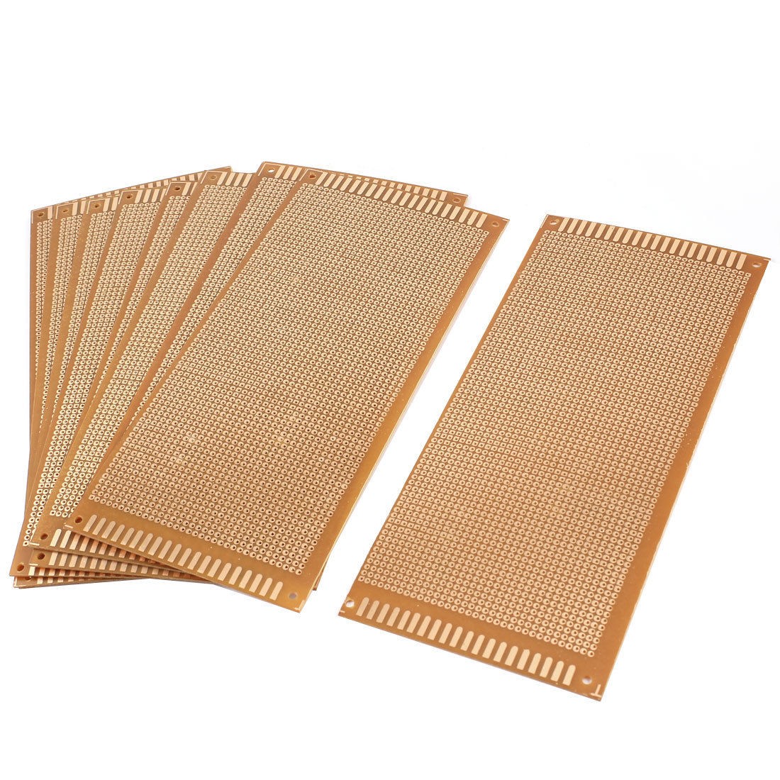 10 Pcs Single Side Prototyping Experiment Tester Matrix PCB Board 9.4cm x 20cm