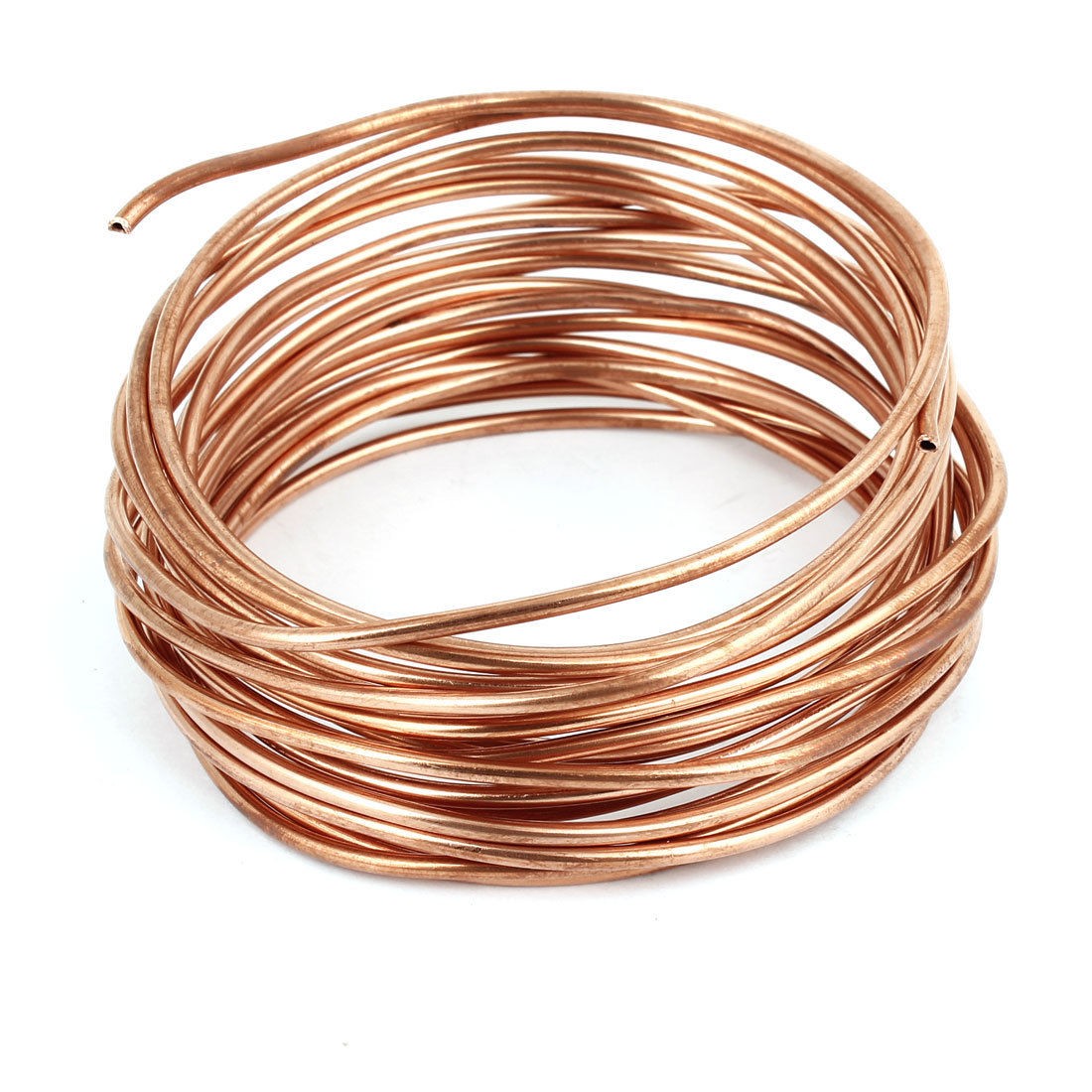 5M 16Ft Length Copper Tone Refrigerator Refrigeration Tubing Coil