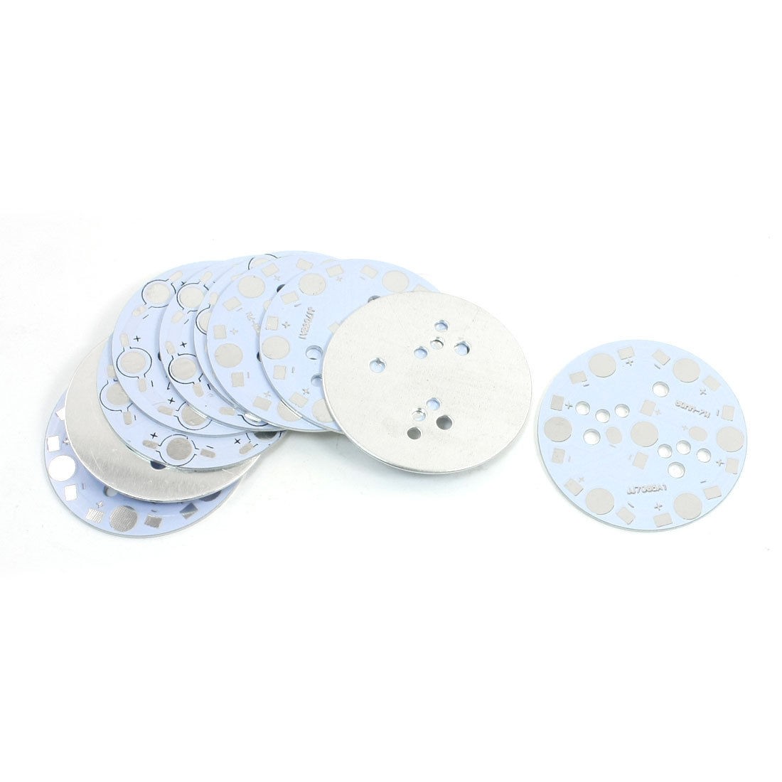 10pcs LED Aluminum PCB Circuit Board 49mm for 7 x 1W/3W/5W LEDs in Series