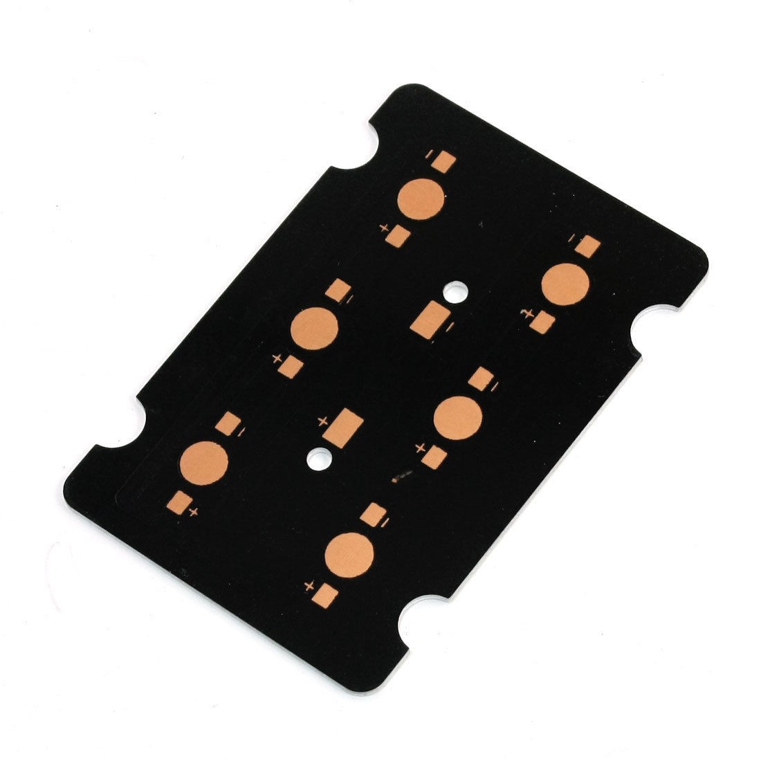 LED Aluminum PCB Circuit Board for 6 x 1W/3W/5W LEDs 88x59mm in Series