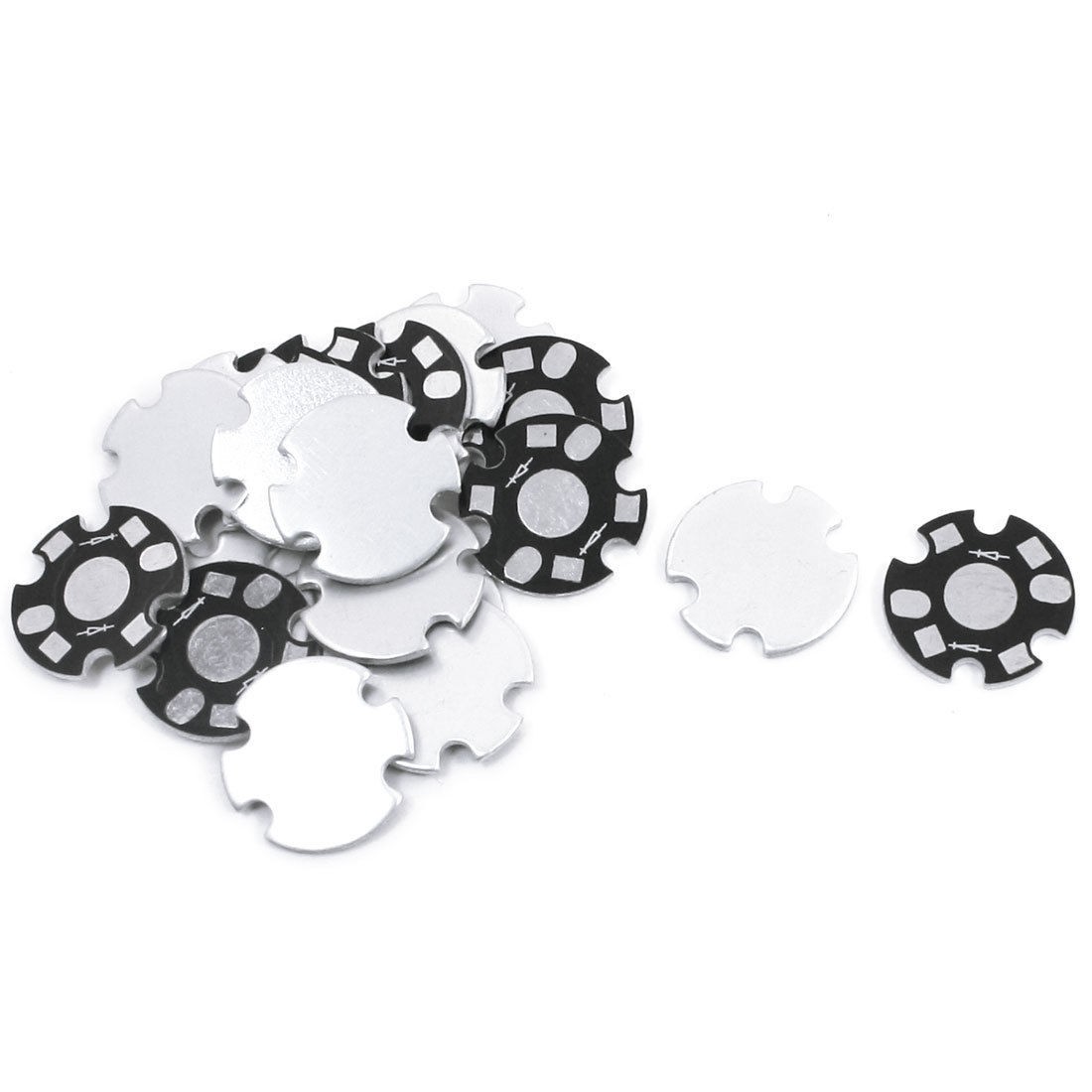 20pcs 16mm Circle Aluminum PCB Circuit Board for 1 x 1W/3W/5W LED