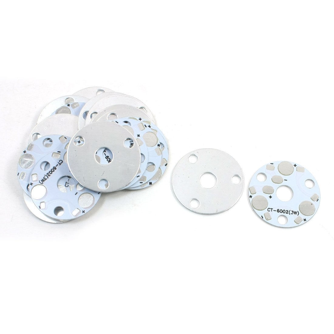 20 Pieces 31mm 3 x 1W 3W 5W LED Light Aluminum PCB Printed Circuit Board