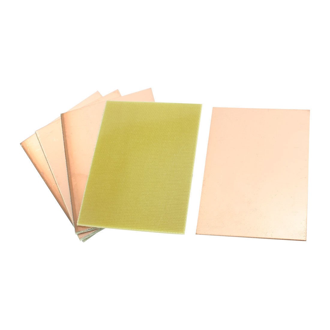 5Pcs 7x5cm FR4 Single Sided Copper Clad Plate Laminate PCB Circuit Board