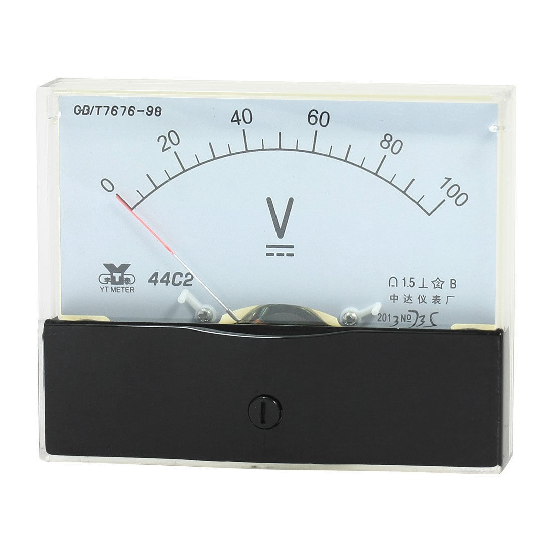 Measurement Tool Analog Panel Voltmeter DC 0 - 100V Measuring Range