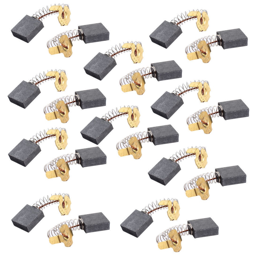 20 Pcs 7mm x 16mm x 18mm Spring Type Power Tool Carbon Brushes