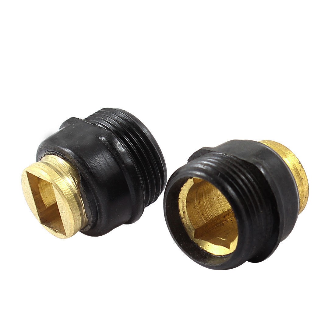 9mm x 6mm Rectangle Hole Carbon Brush Holder Cap Cover 2 Pieces for Makita 9523