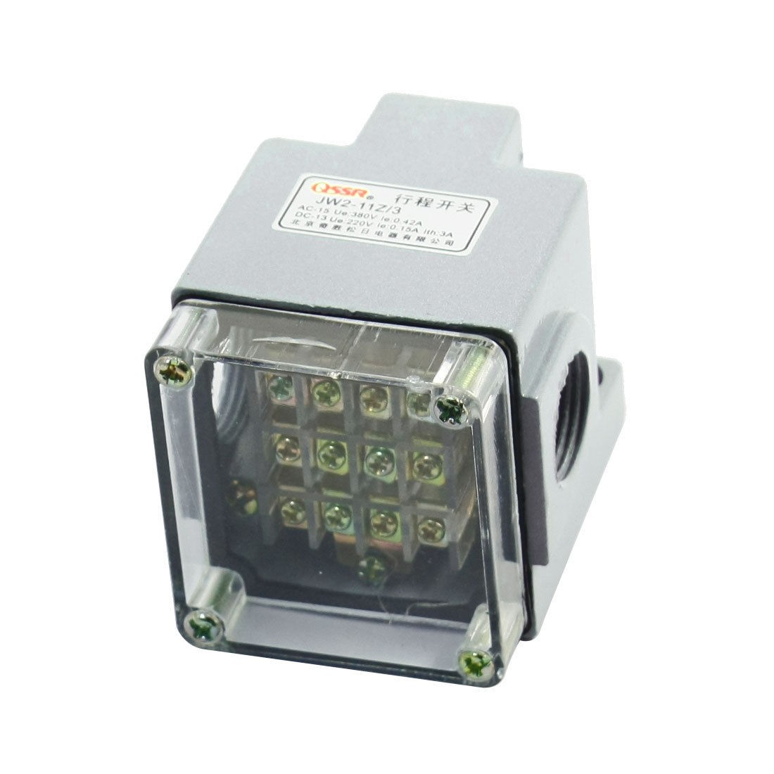 AC 380V DC 220V 3A 3NC 3NO Momentary Cross Roller Plunger Limit Switch