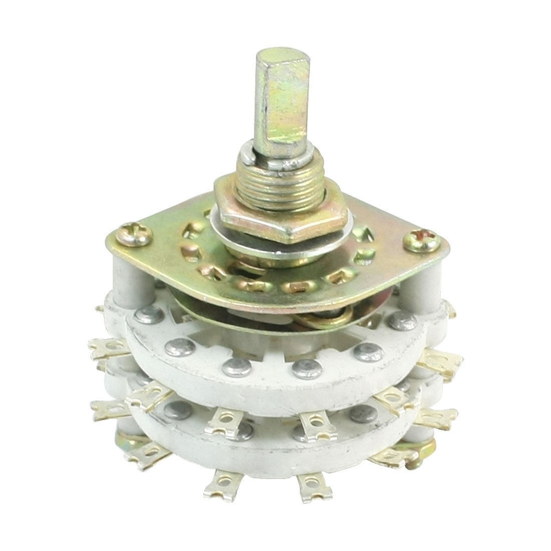KCZ4*5 4P5T Dual Decks 24Pins Band Channel Rotary Switch Selector