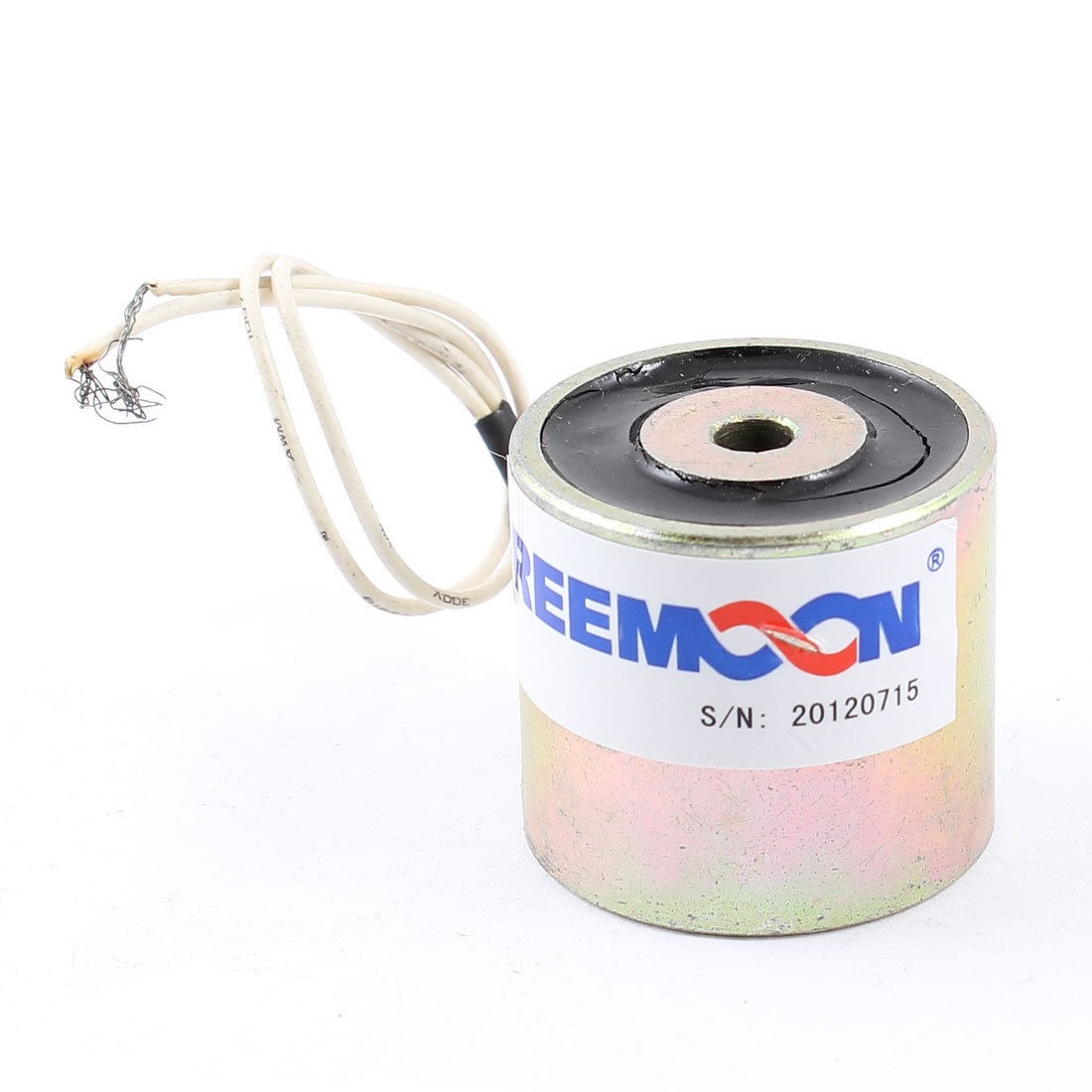 DC 12V 2.4W 0mm/14Kg 30.9LB Wired Electric Electromagnet Solenoid Lift Holding