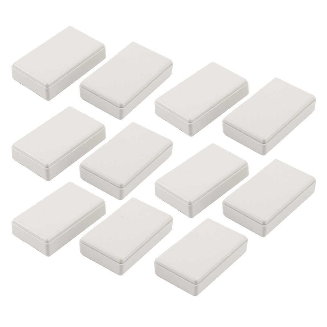 58mm x 35mm x 15mm Rectangle Plastic Electric Case DIY Junction Box 11 Pcs