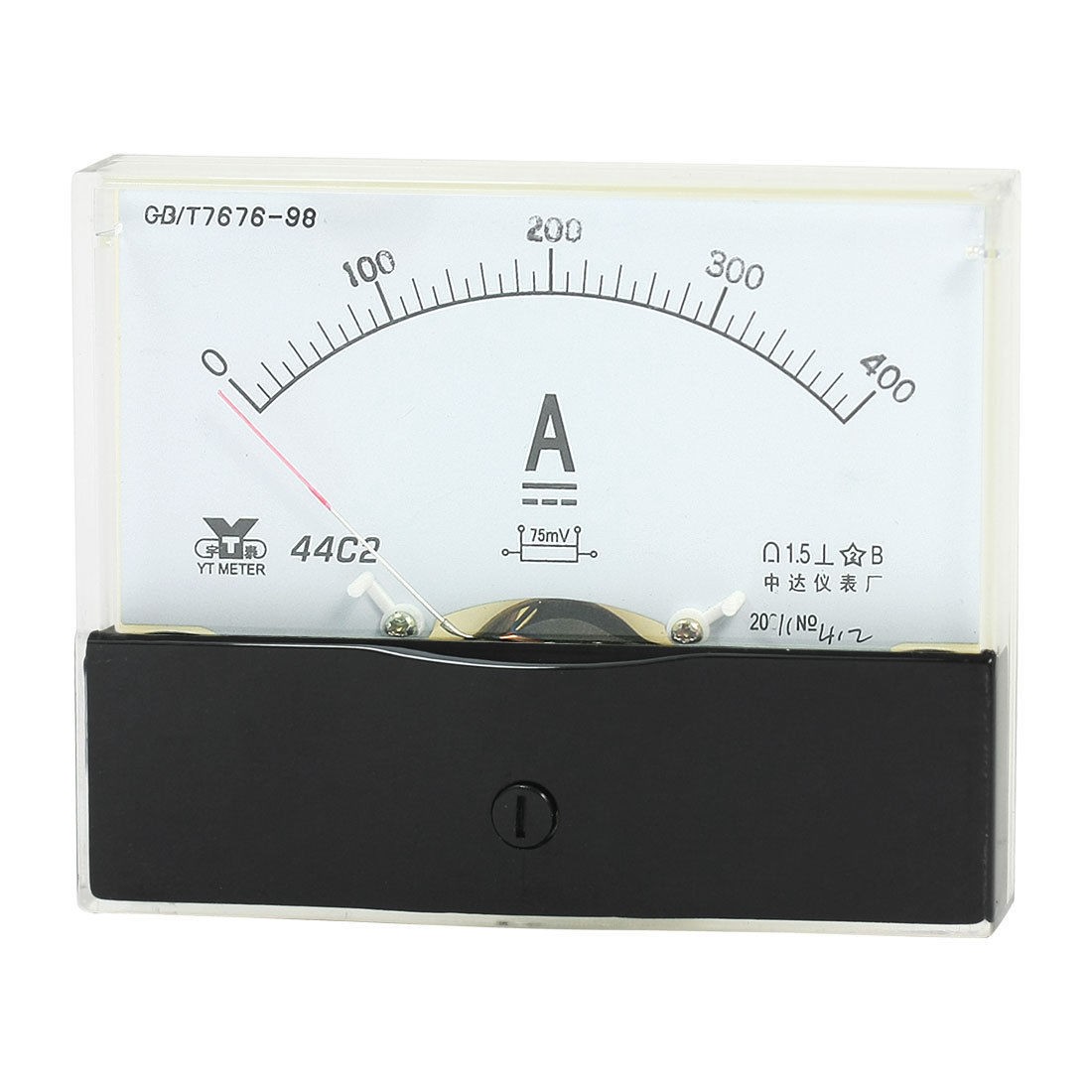 Measurement Tool Analog Panel Ammeter Gauge DC 0 - 400A Measuring Range