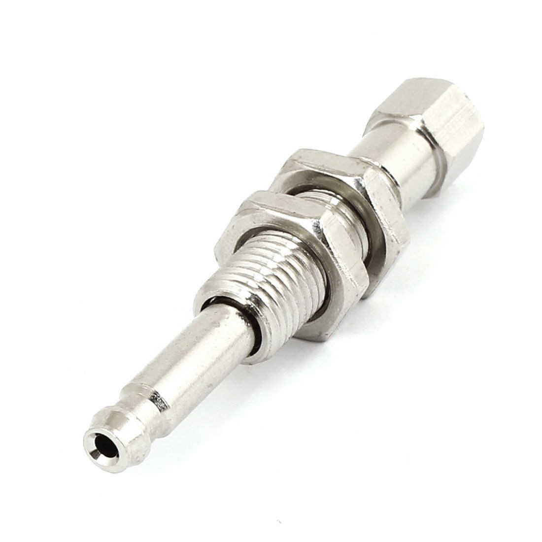 52mm Long 10mm Stroke Spring Vacuum Cup Level Compensator Silver Tone