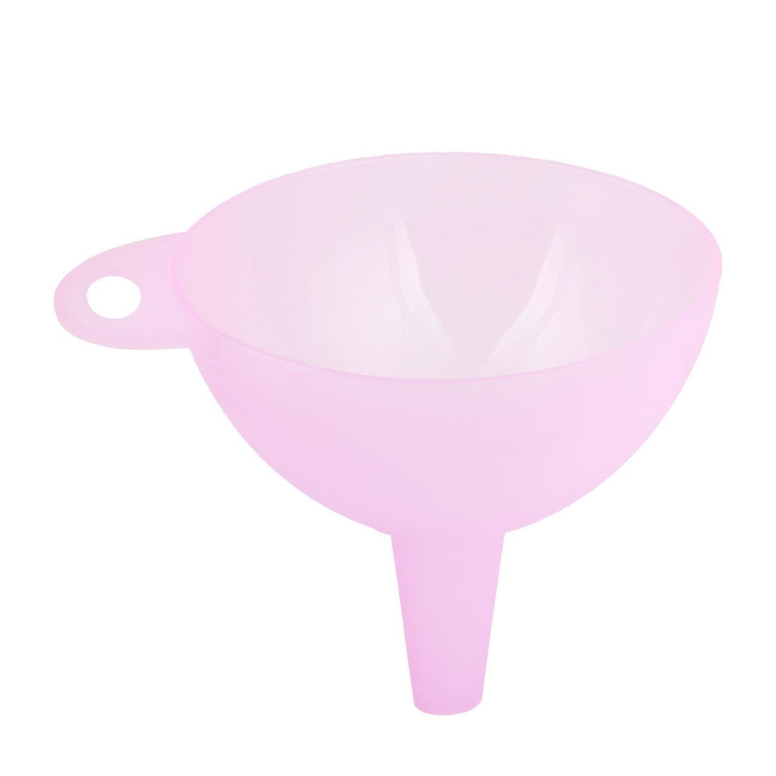 Lab Chemistry Flitering Tool Plastic Filter Funnle 4.5" Mouth Dia Pink