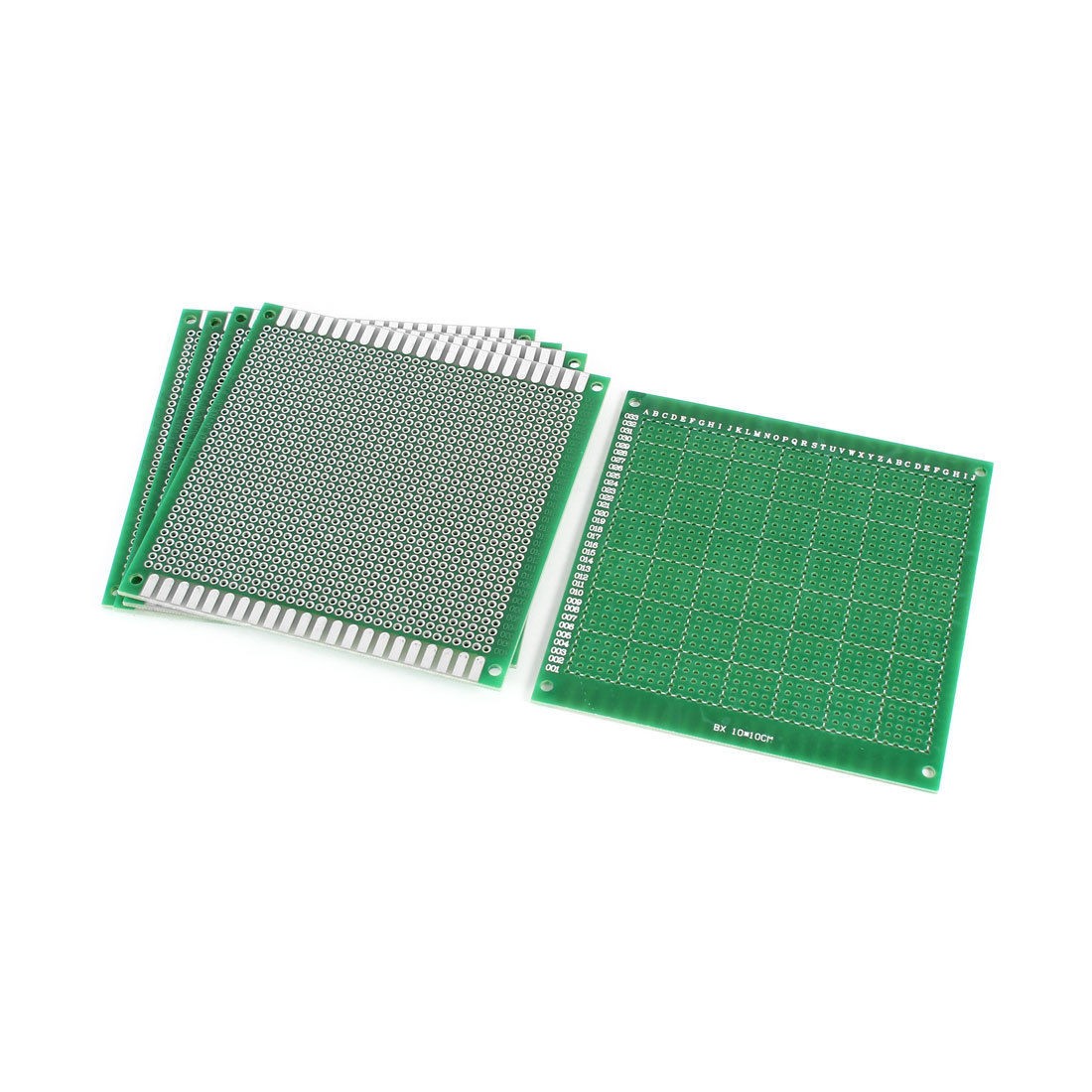 5 PCS 10cm x 10cm FR-4 One Side Prototype Universal PCB Print Circuit Board DIY
