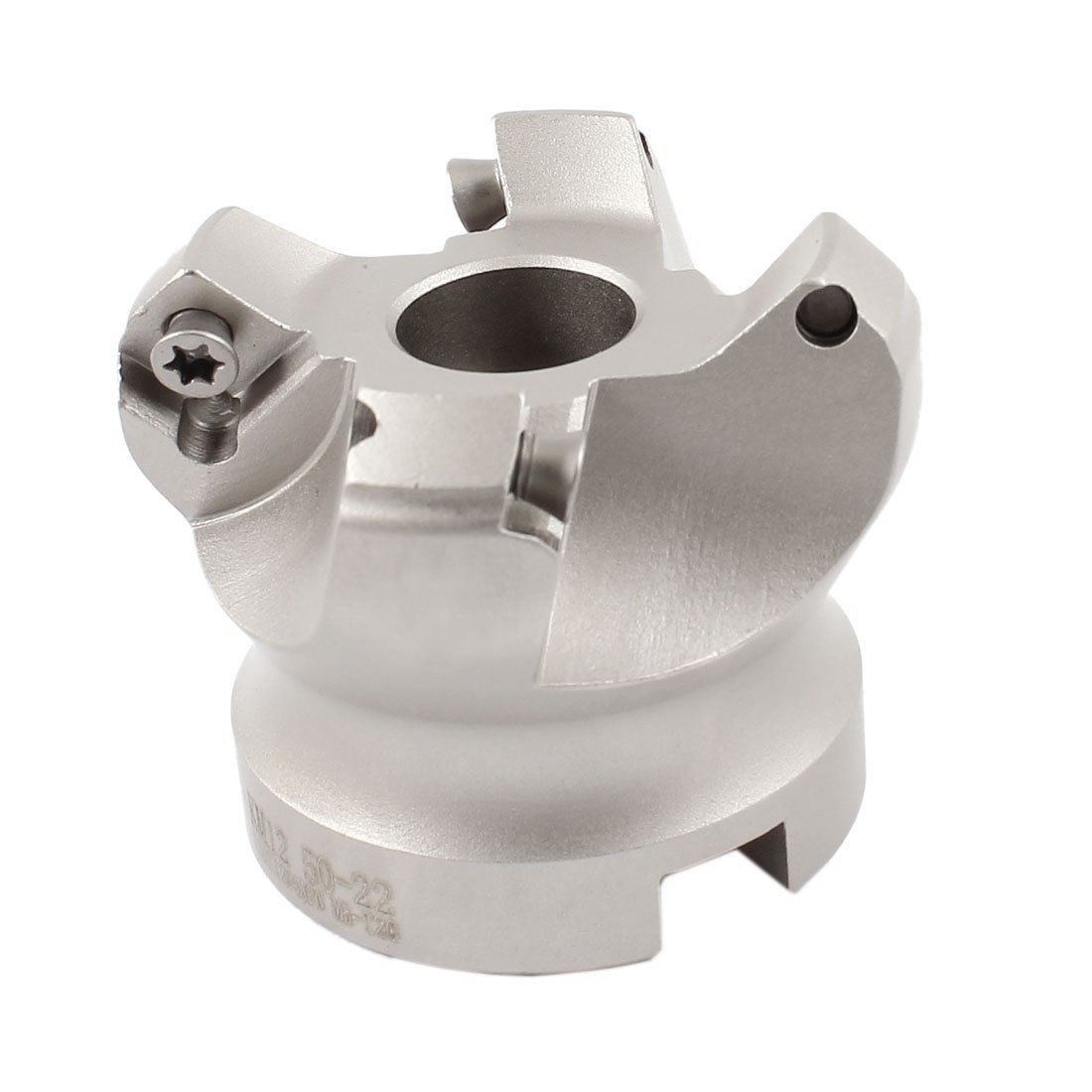 KM12-50-22-4T 50mm Cutting Dia 4 Flute Round Dowel Face Mill Milling Cutter Tool