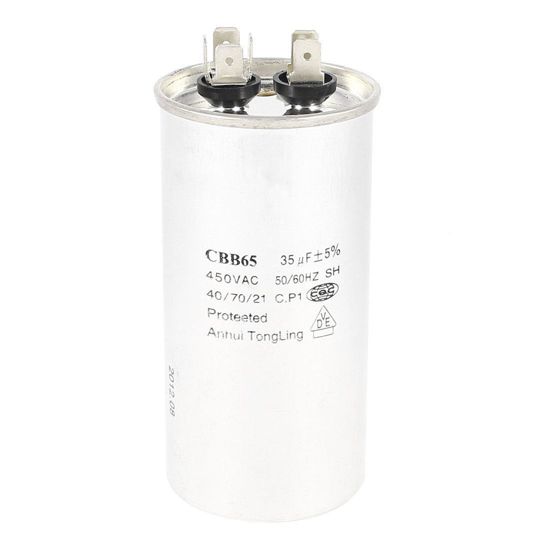 AC450V 35uF 5% 50/60Hz Electric Motor Run Capacitor CBB65 for Air Conditioner