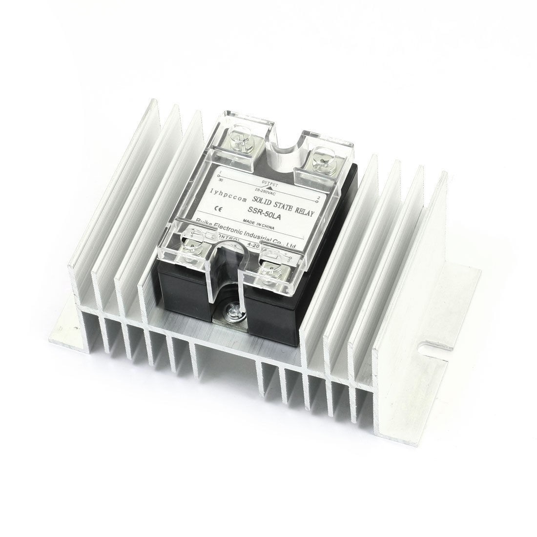4-20mA Input AC28-280V 50A Output One Phase Aluminum Heatsink Solid State Relay