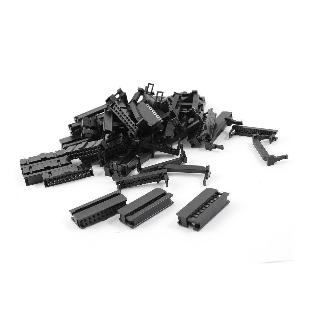 25 Pcs IDC Cable Connector FC-20P 20Pin Female Header 2.54mm Pitch