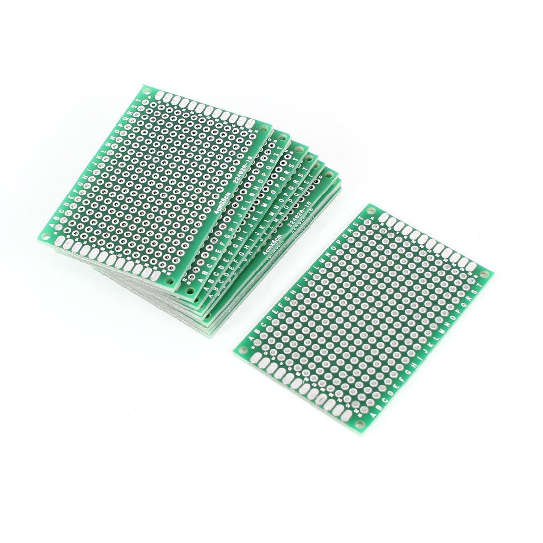 10PCS2 Sides Prototyping Experiment Matrix Tinned Universal PCB Board 4x6cm