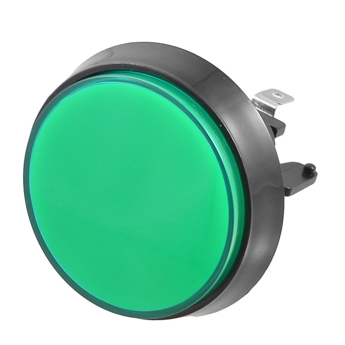 Arcade Game Machine 52mm Dia Green Cap Push Button for Switch