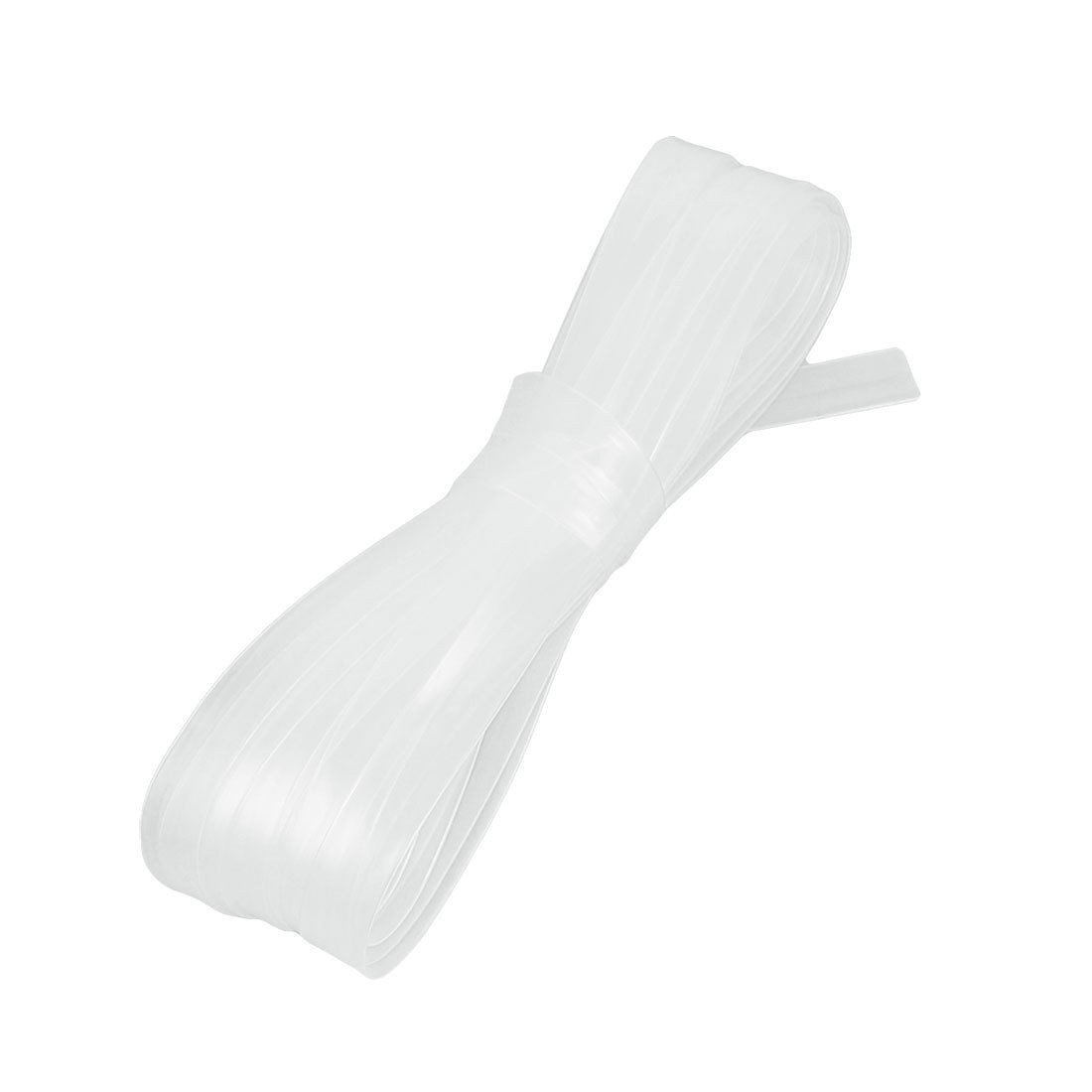 8mm Diameter Clear Polyolefin Heat Shrinking Tube 8M 26.2Ft