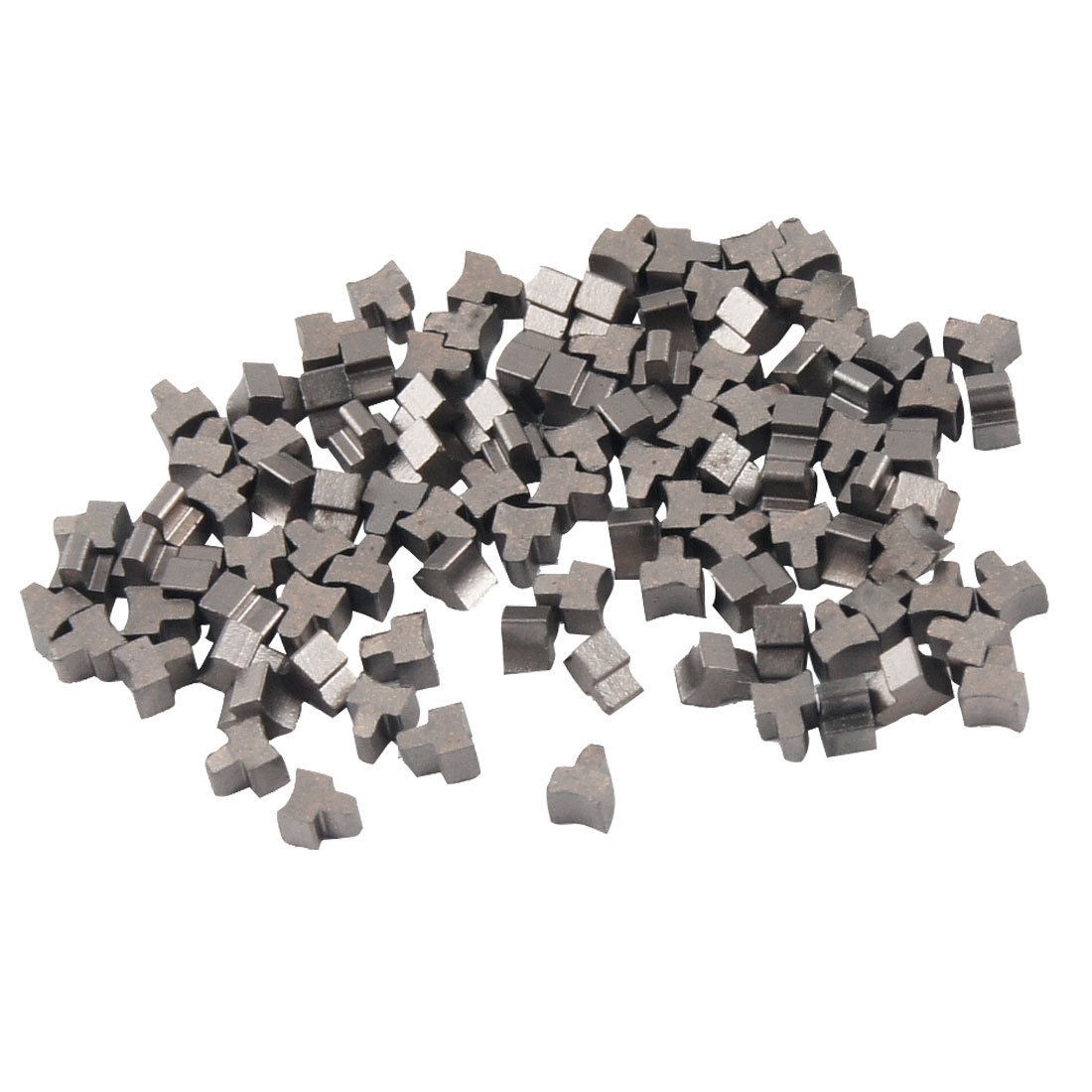 100 Pcs Electric Motor Carbon Brushes 3/25" x 1/11" x 5/64"