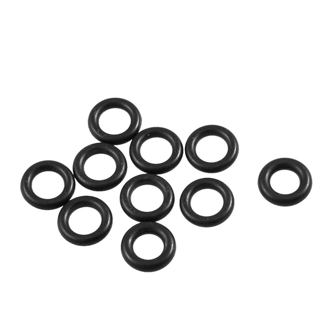10 Pcs Mechanical Rubber O Ring Oil Seal Gaskets 15mm x 9mm x 3.5mm