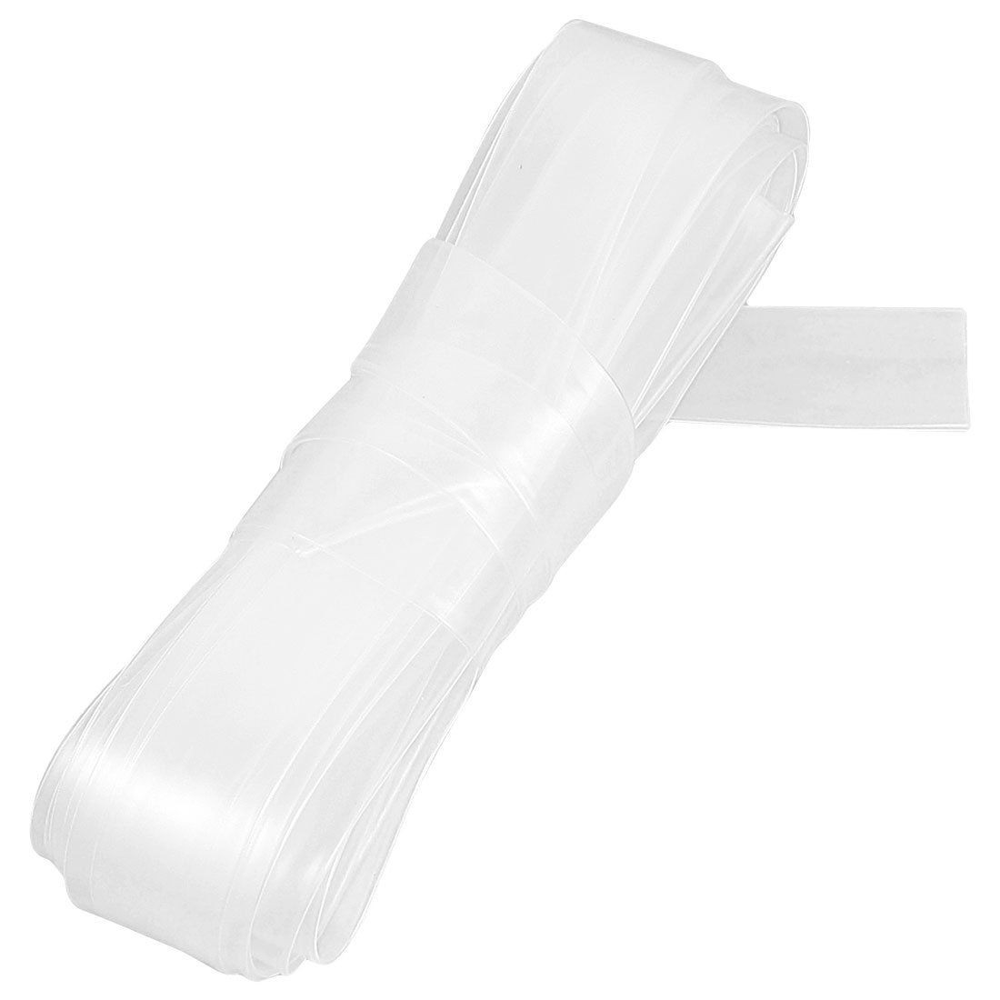 18mm Diameter Clear Polyolefin Heat Shrinking Tube 6M 19.7Ft