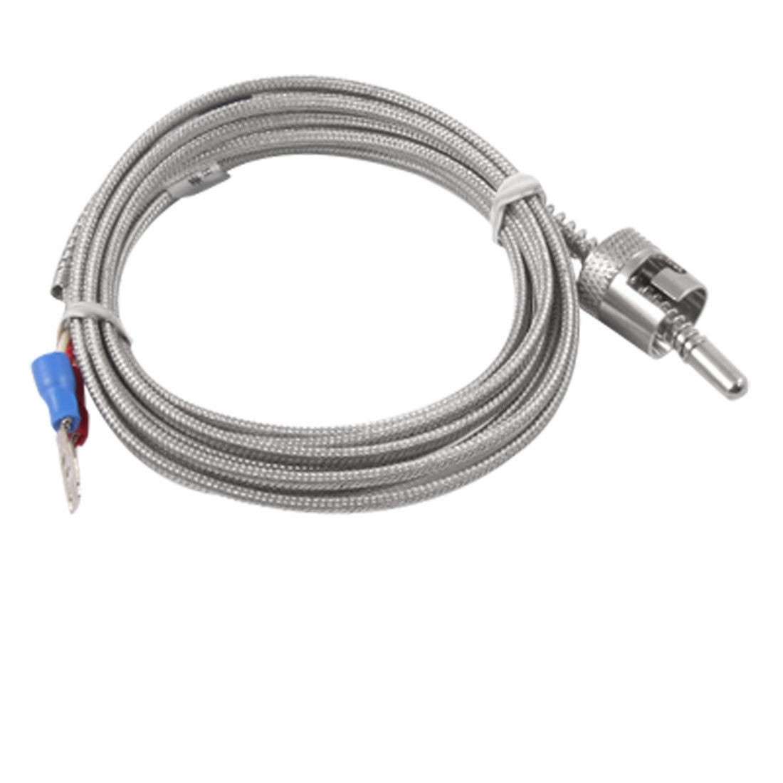 0-400C Thermocouple K Type Temperature Control Sensors Probe 2M