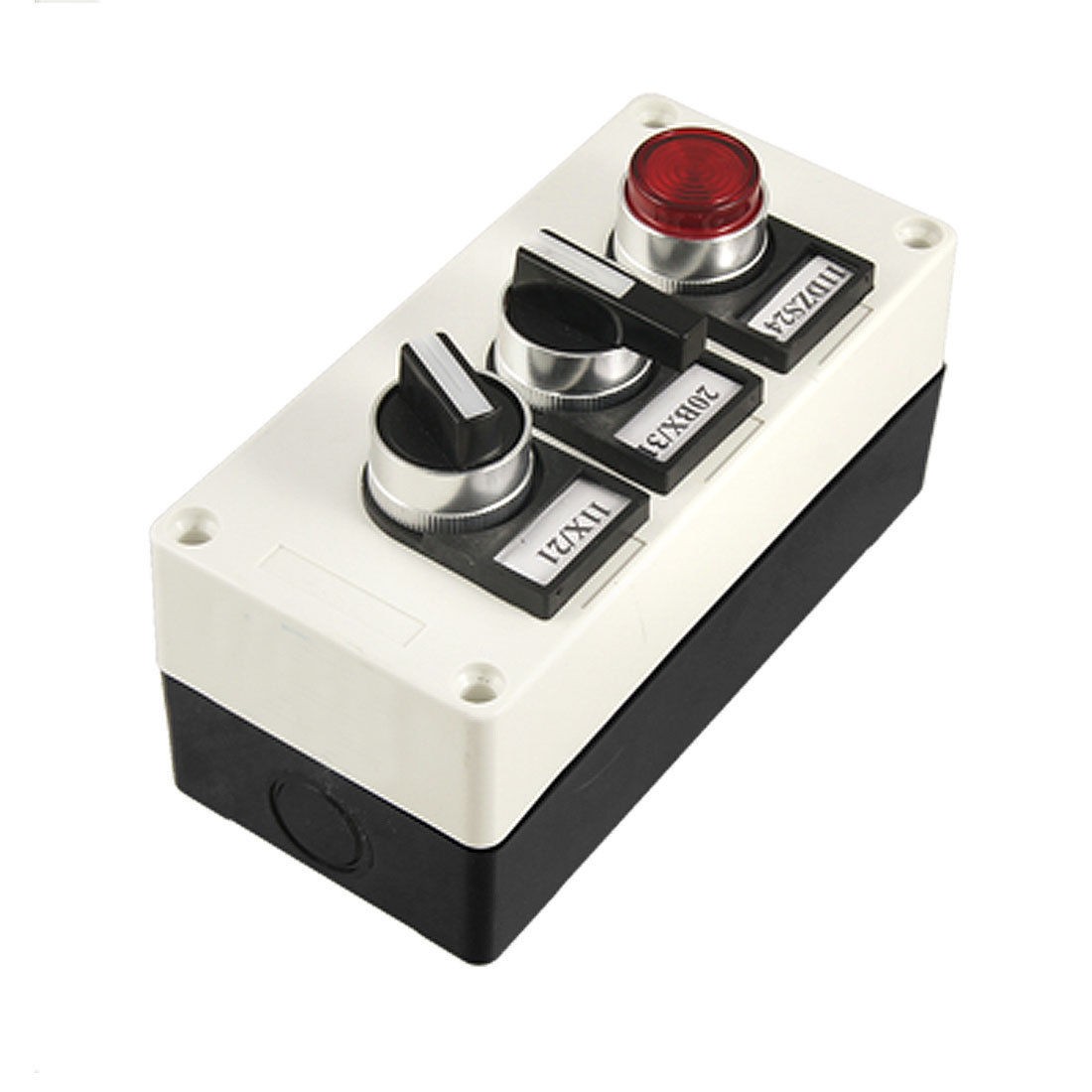 Red Light Switch Rotary Selector Push Button Station 