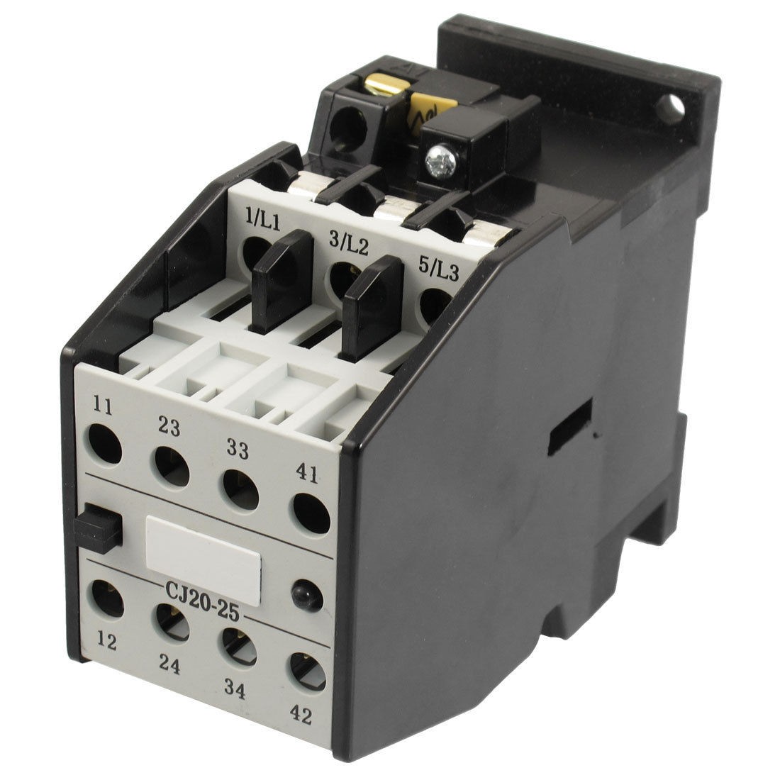 CJ20-25 Motor Control 32A 110V 50Hz Coil 3 Pole 2NO 2NC AC Contactor