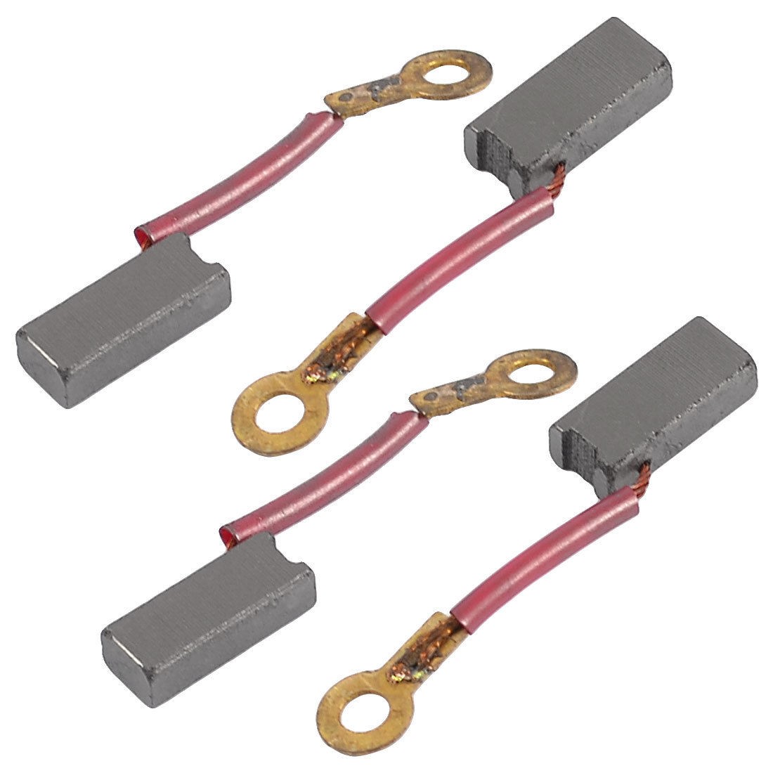 2 Pairs DC Electric Motor 15/64" x 5/32" x 5/9" Carbon Brushes