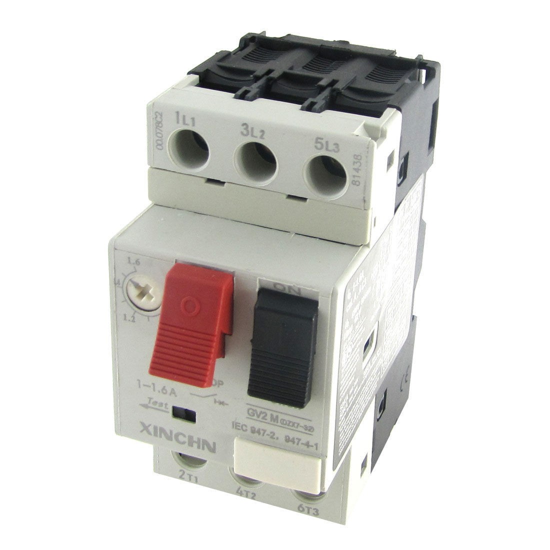 3P Motor Starter Circuit Breaker Protector 1-1.6A 690V New