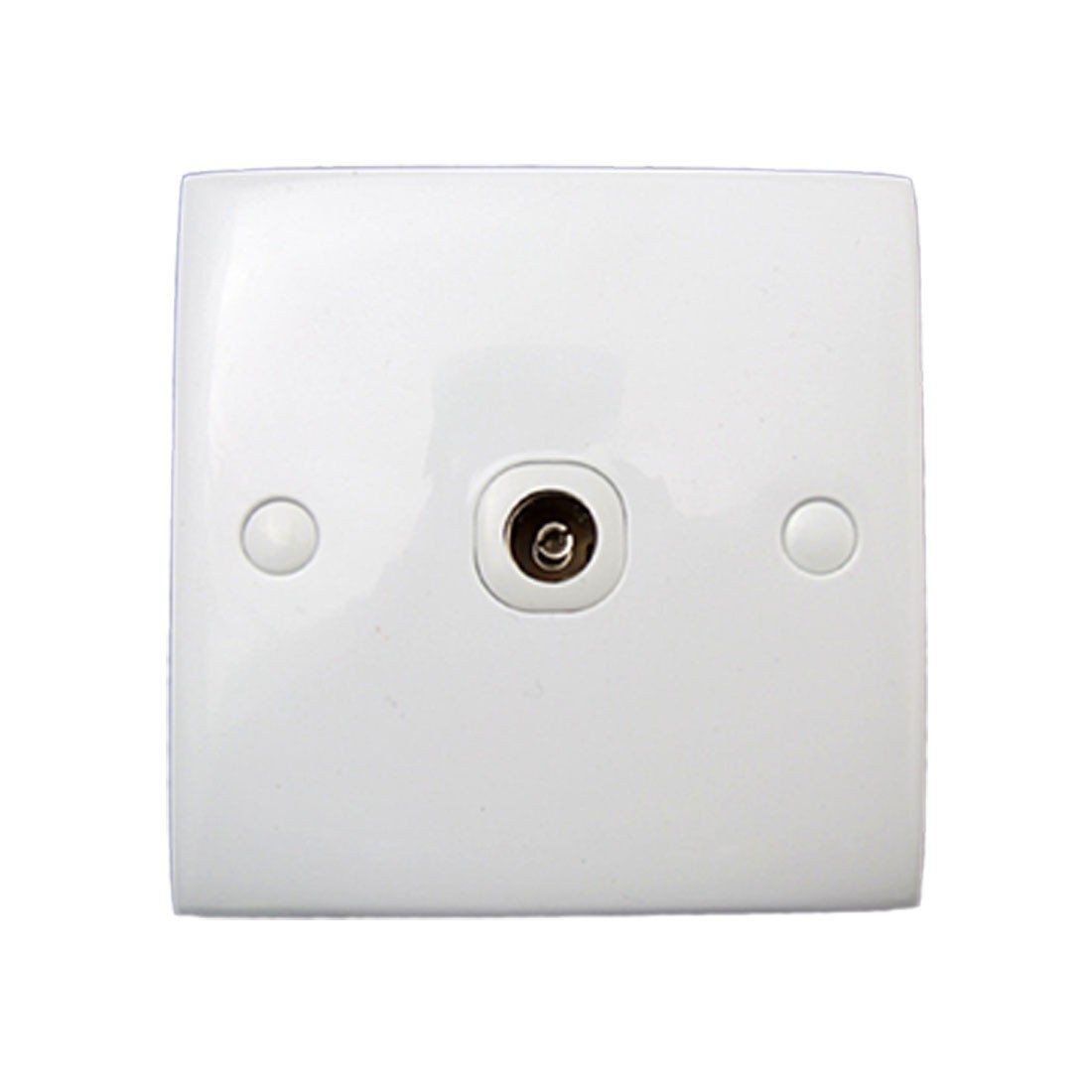 Family Home TV Socket Mount Coaxial Outlet Wall Plate