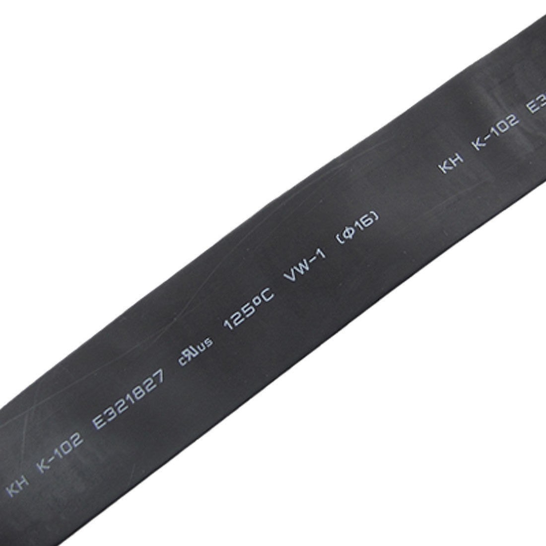 Heat Shrink Tubing Tube Diameter 16mm 5/8" x 3m/9.8FT Black