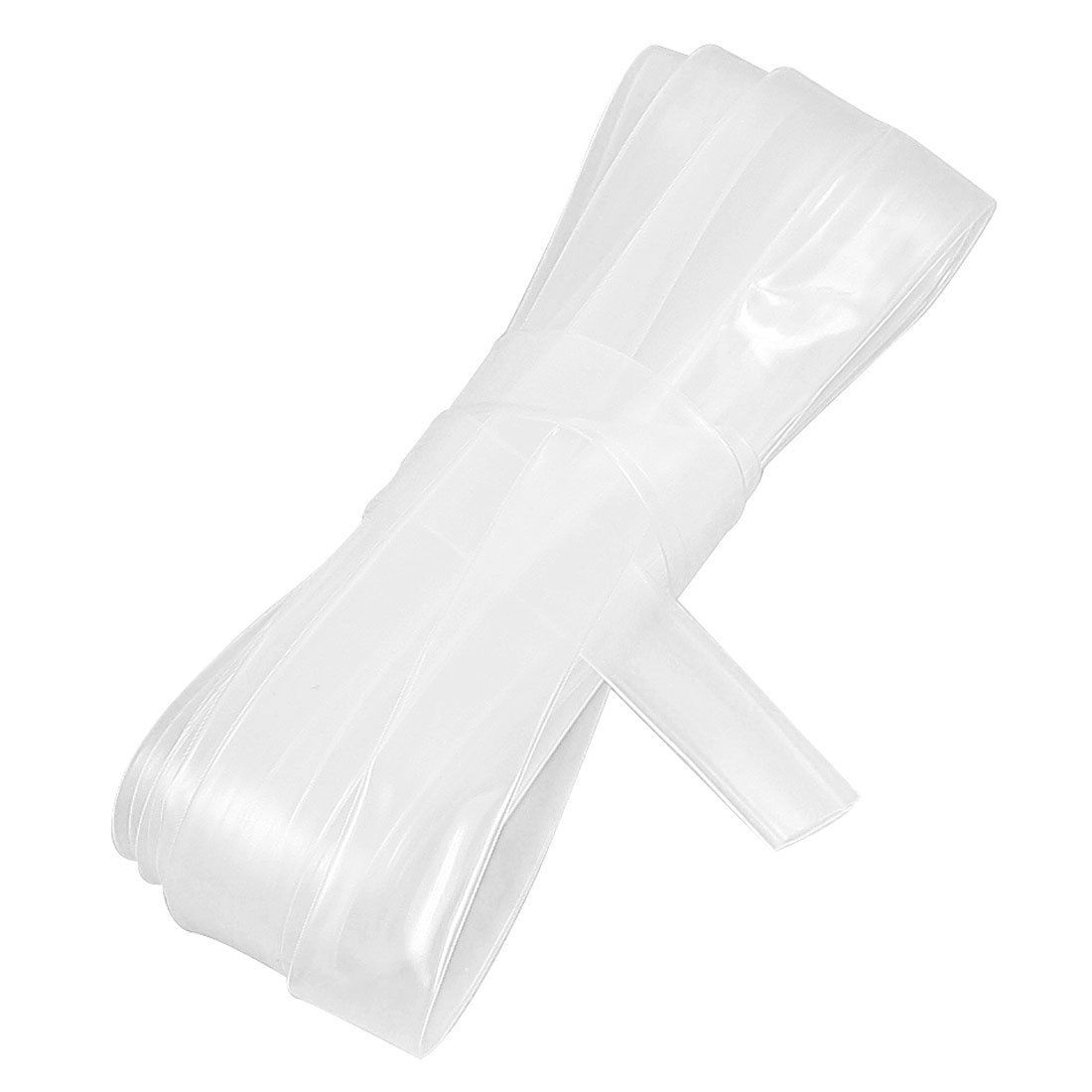 10mm Diameter Clear Polyolefin Heat Shrinking Tube 4M 13.1Ft