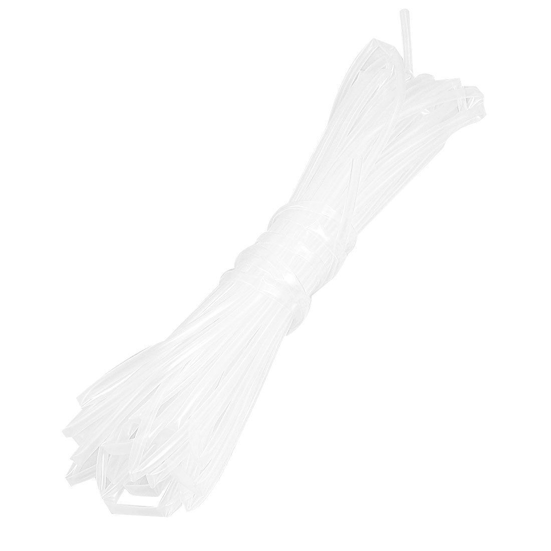 3mm Diam Clear Polyolefin Heat Shrinking Tube 10M 32.8ft