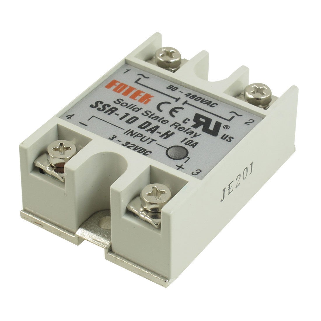Single Phase Solid State Module Relay SSR-10DA-H 10A