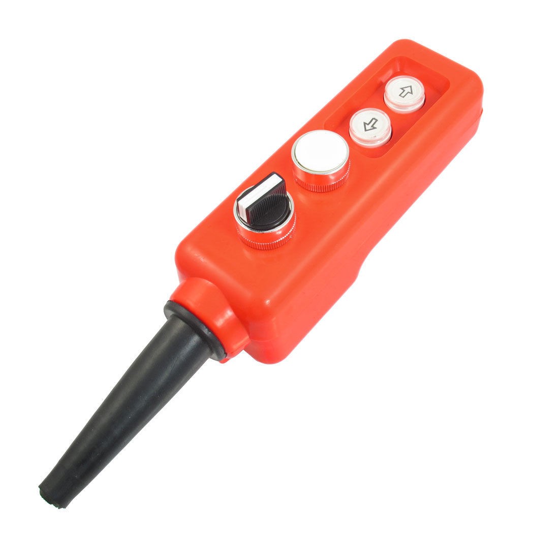 3-Position Rotary Selector Up Down Momentary White Hoist Crane Pushbutton Switch