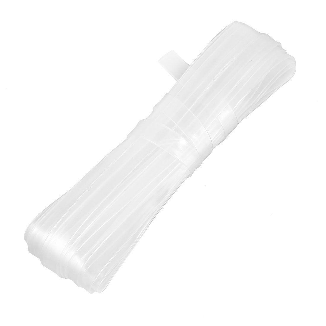 7mm Diameter Clear Polyolefin Heat Shrinking Tube 8M 26.2Ft