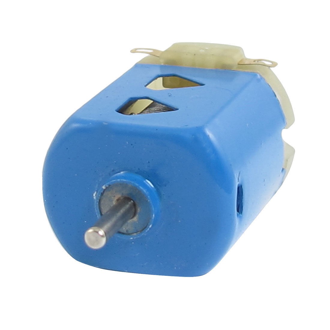 DC 1.5V 400mA 9000RPM 2mm Shaft Flat Motor 130 Blue for DIY
