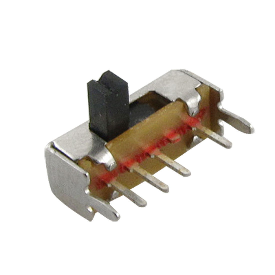 10 Pcs x PCB 4 Pin 3 Position SP3T 1P3T Mini Slide Switch Side Knob 0.5A 50V DC