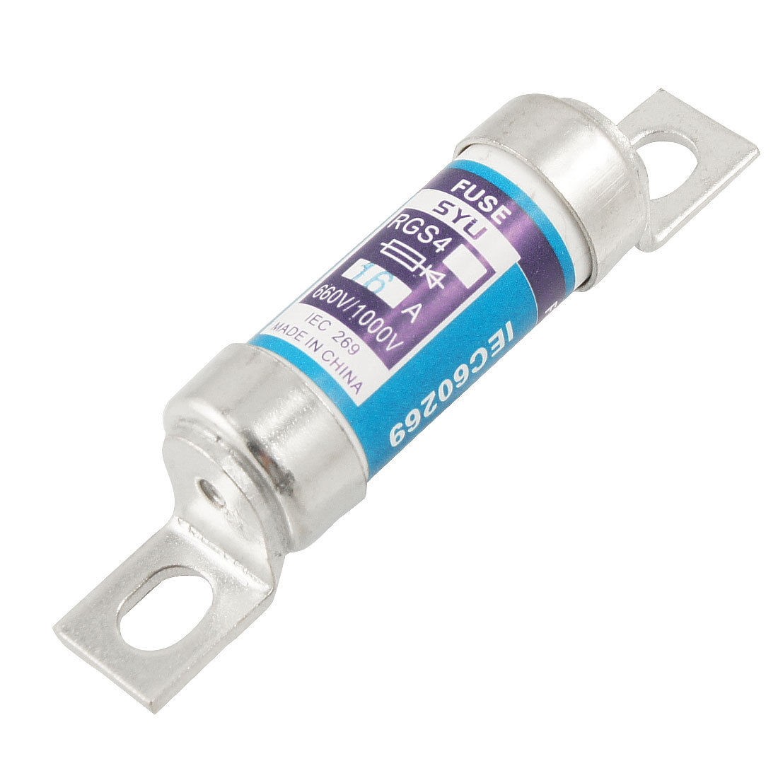 RGS4 AC 660V 16A Cylinder Overload Protective Fast Blow Fuse Link