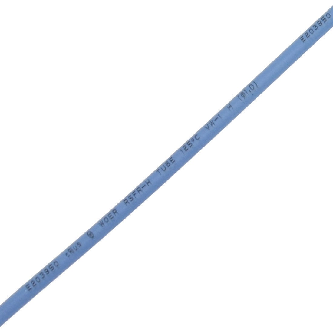 4M 13Ft Long 1.0mm Diameter Blue Polyolefin Heat Shrinkable Tube