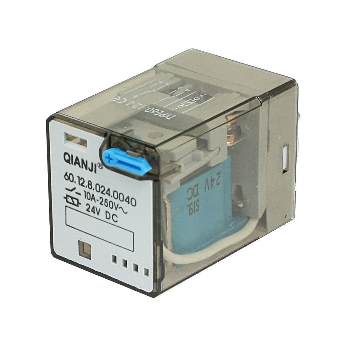 60.12 Coil DC 24V 8 Pin DPDT General Purpose Power Relay