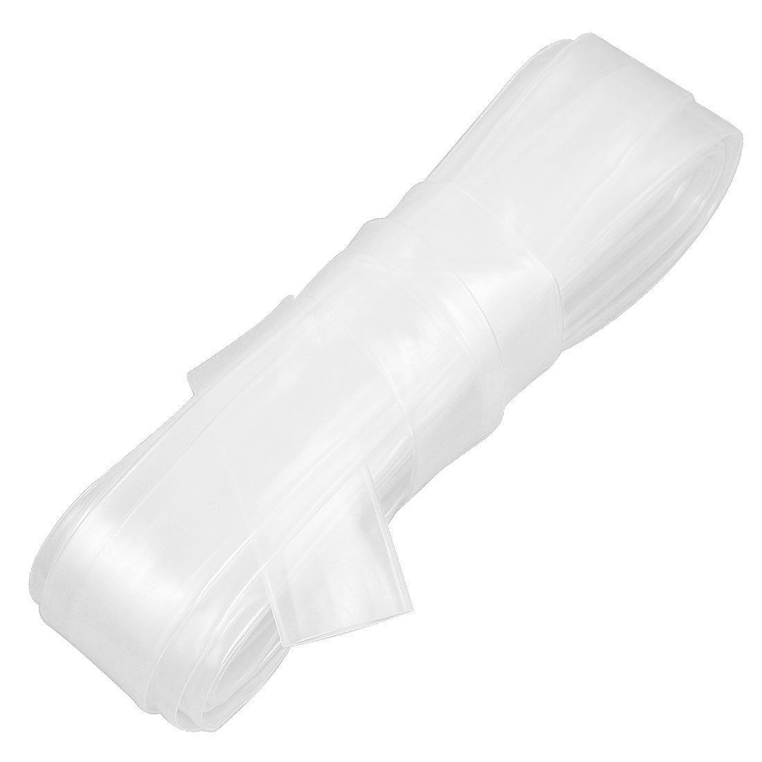 20mm Diameter Clear Polyolefin Heat Shrinking Tube 8M 26.2Ft