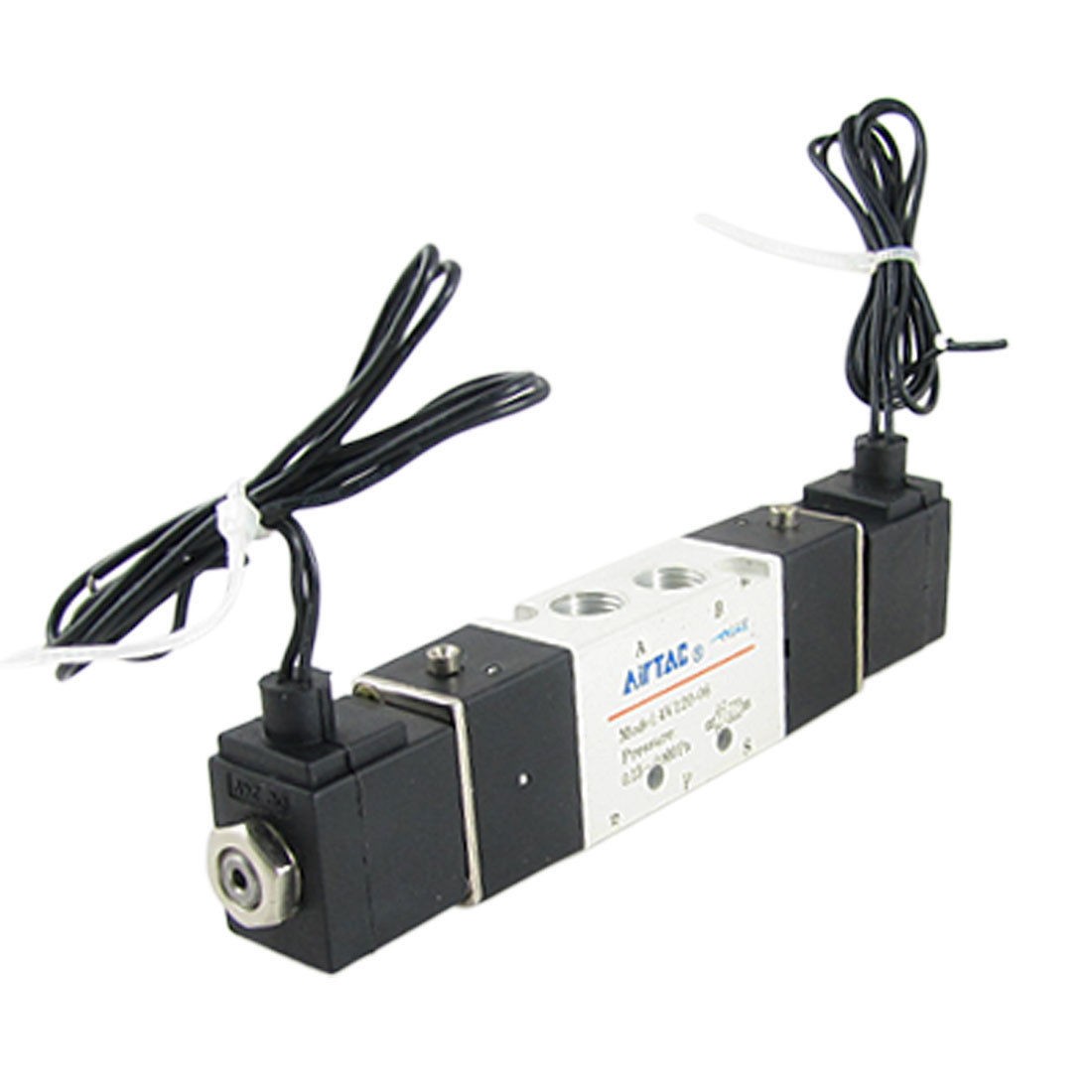 DC 24V 4V120 06 2 Position 5 Way Air Solenoid Valve