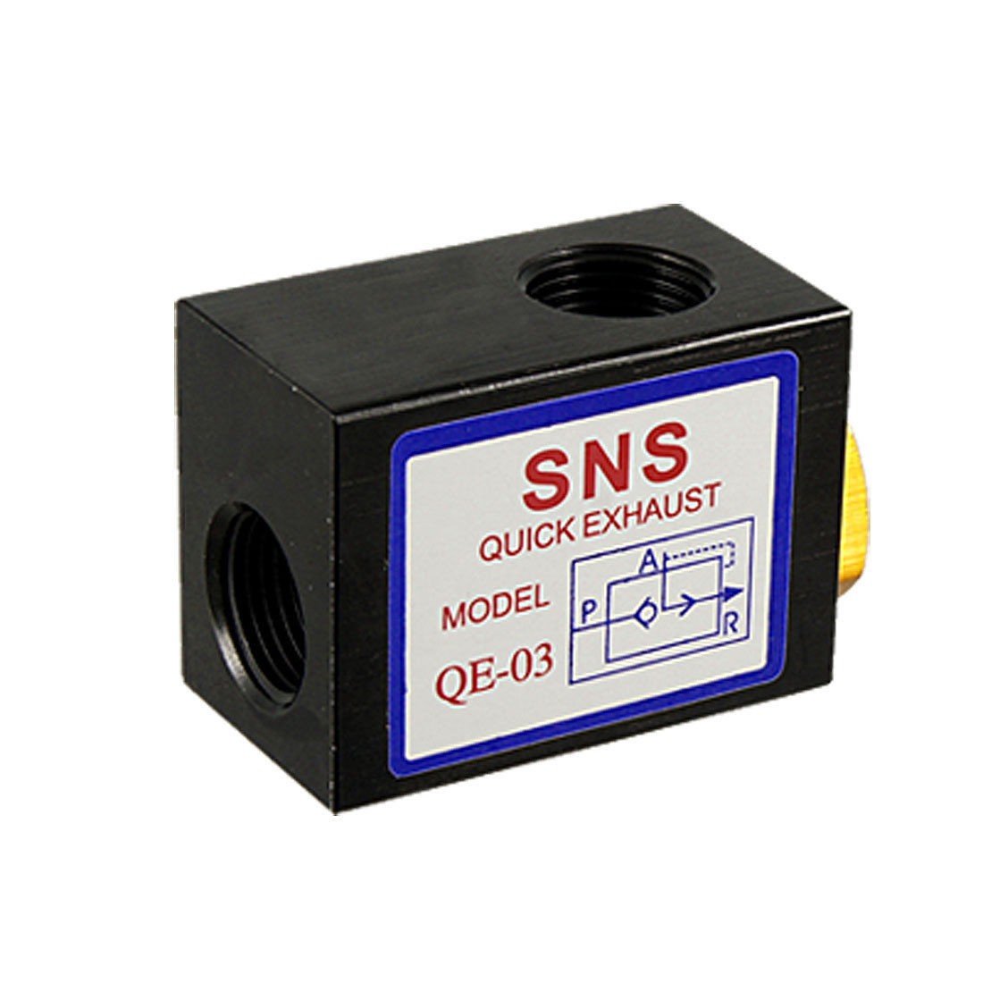 One Way Flow G3/8" Pipe Pneumatic Exhaust Valve QE-03 Rduzw