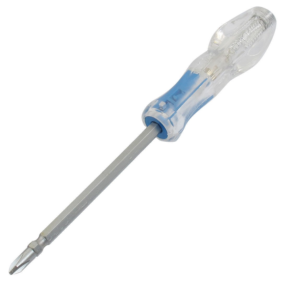 6mm Slotted AC 100-500V Plastic Shank Voltage Tester Electroprobe