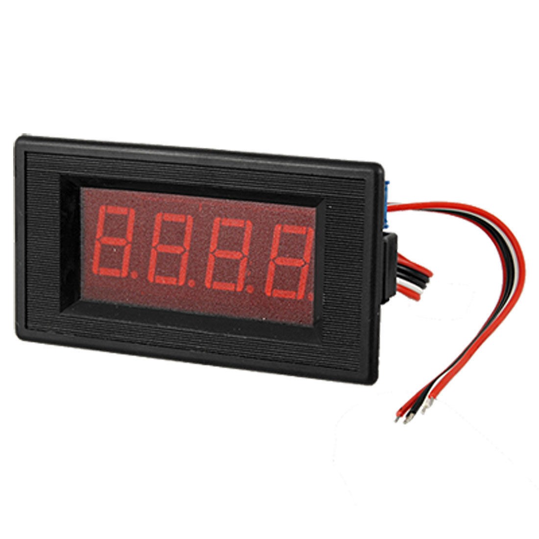 Car Boat Gauge Ampere LED Panel Meter DC 300A 75MV